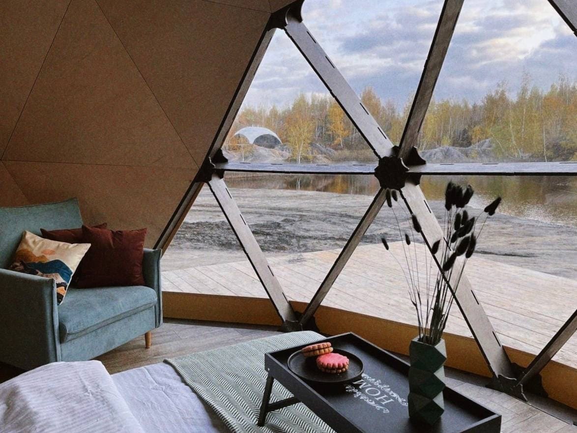 Аномалия. СПА глэмпинг на цветных озёрах — фото 4
